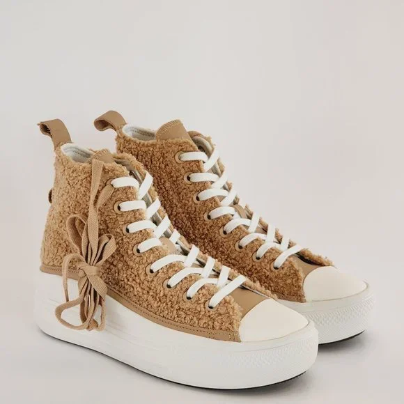 Beige Converse All Star Moumoute Chuck Taylor All Star Move